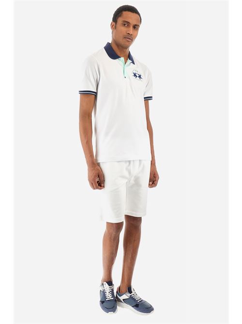 MAN POLO S/S PIQUET STRETCH LA MARTINA | YMP005-PK001/00001